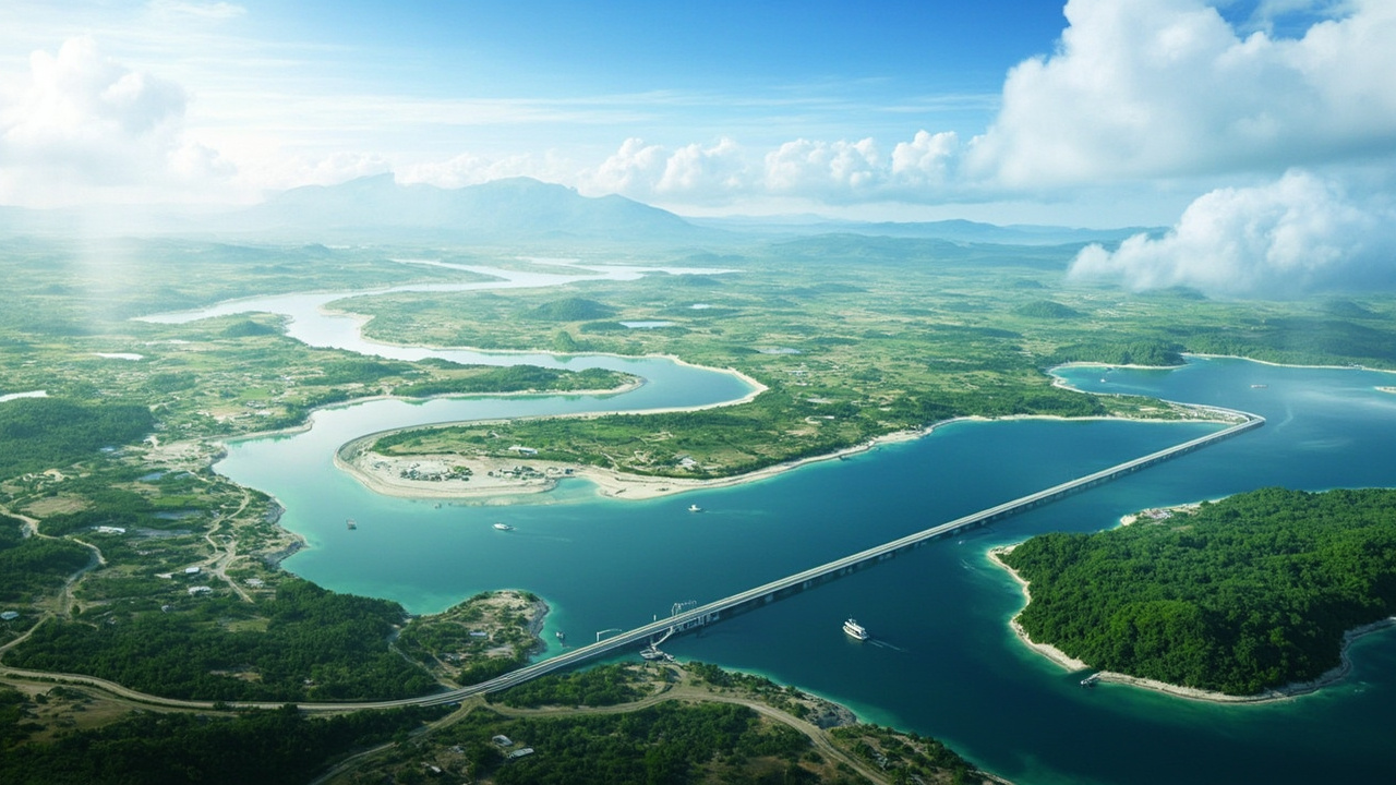 平陆运河流向示意图