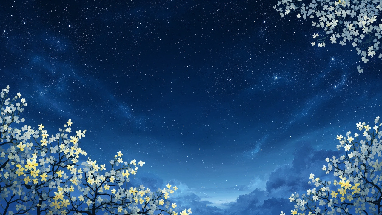 桂花的星空